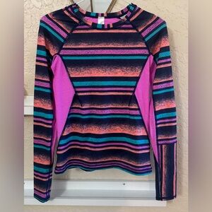Ivivva by Lululemon Girl’s Rash Guard NWOT Size 14